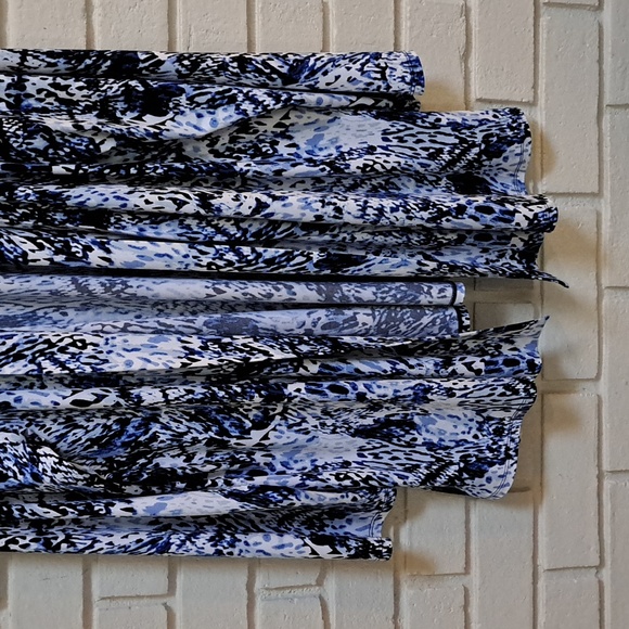 Premise Studio Snakeprint Long Open Front Cardigan. Size 3 X - Picture 3 of 8